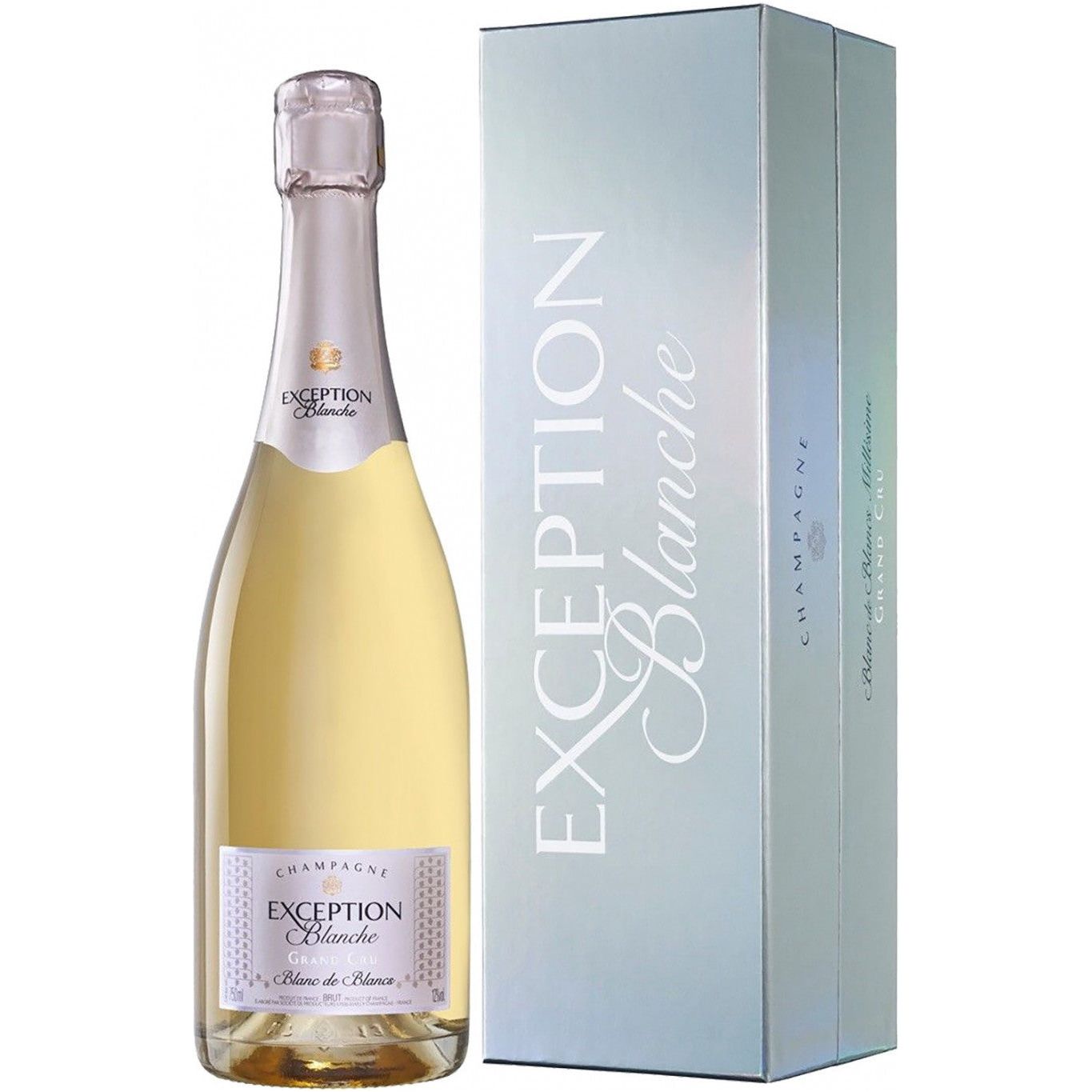 Exception Blanche 2016 luxe coffret, Champagne Mailly Grand Cru