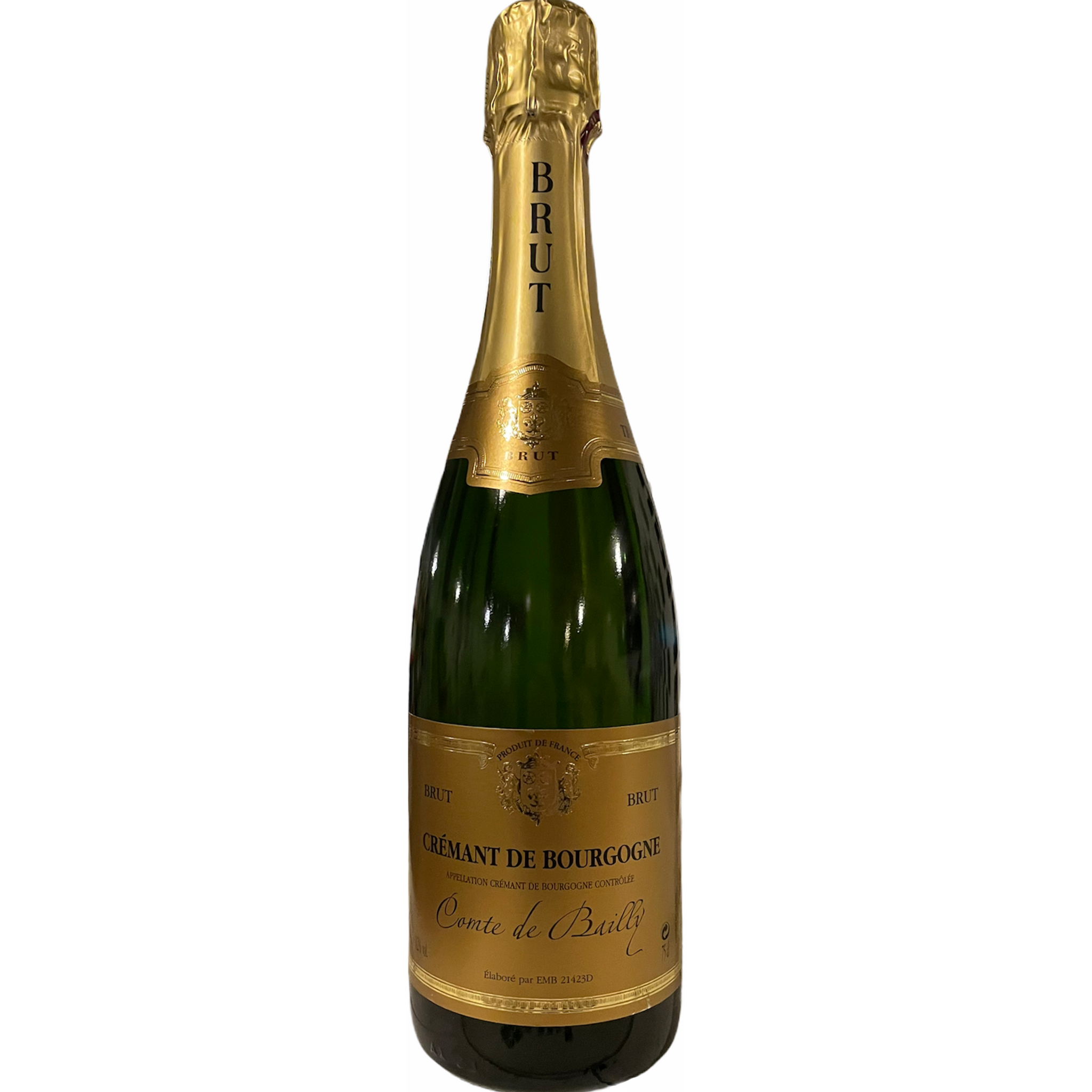 Crémant de Bourgogne 'Comte de Bailly' Brut - Shop | Feys en Van Acker